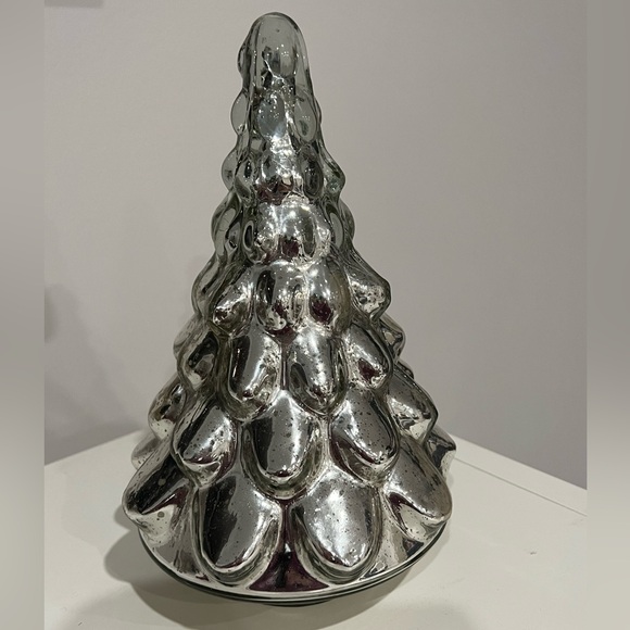 NIB Pottery Barn Small Mercury Glass Tree - Picture 4 of 6
